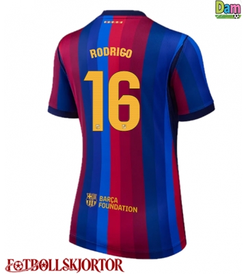 Barcelona Rodri Hernandez #16 Hemmatröja Dam 2026-27 Kortärmad